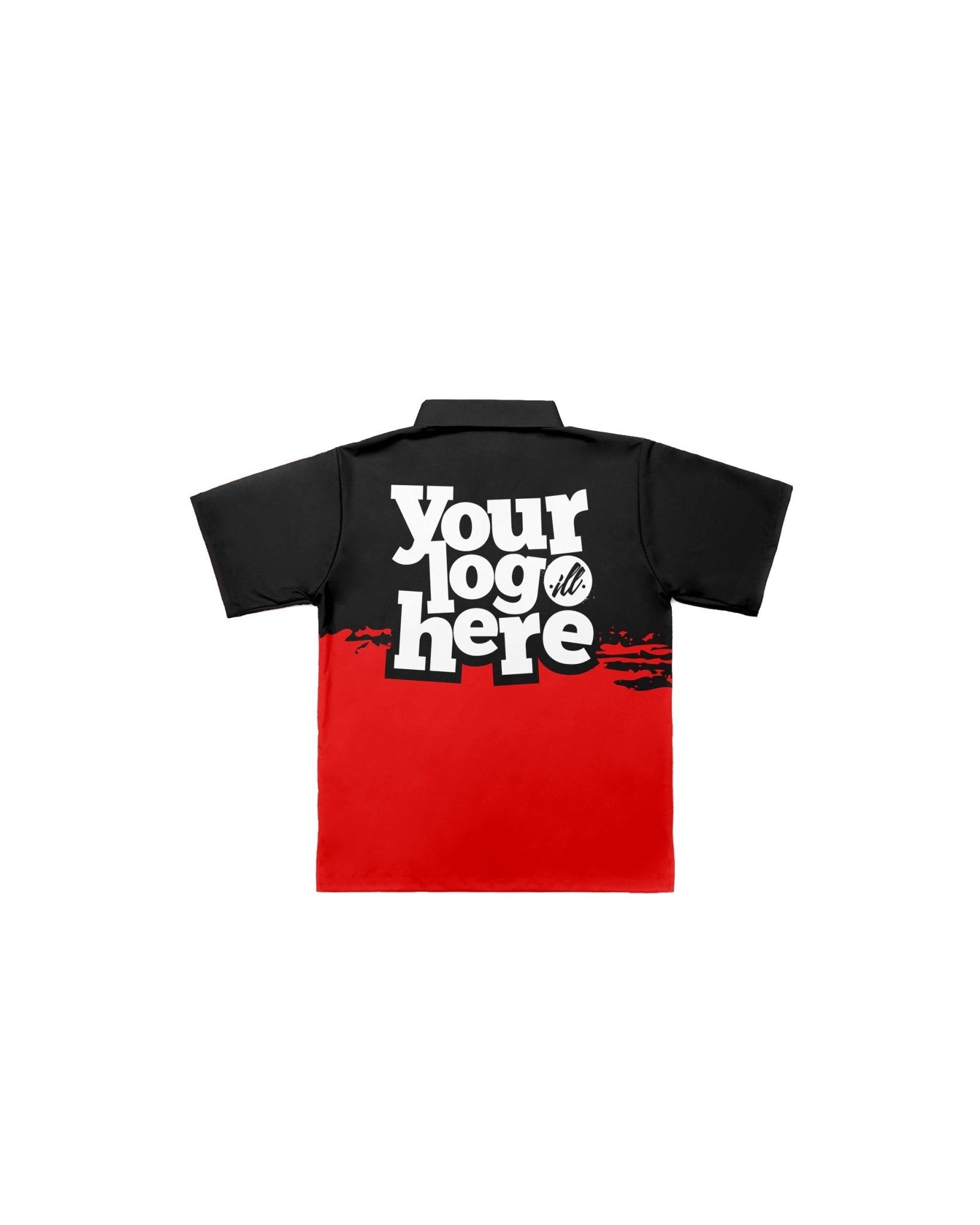 Customizable 2-Color Paint Splatter Traditional Barber Jacket - Illuzien